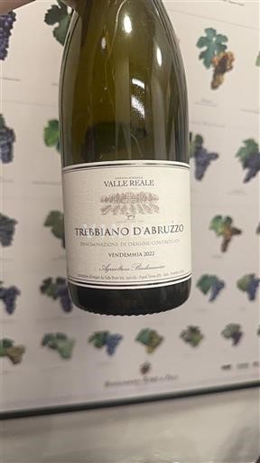Abruzzo Trebbiano d'Abruzzo Valle Reale 2022