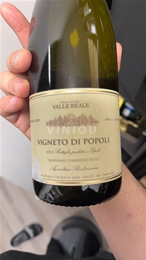 Abruzzo Trebbiano d'Abruzzo Valle Reale Vigneto di Popoli 2020