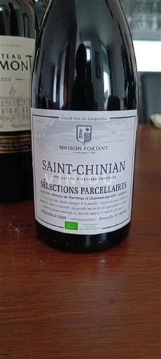 Languedoc Saint-Chinian Maison Fortant Sélections Parcellaires 2019