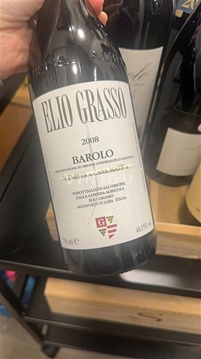 Piemonte Barolo Elio Grasso Ginestra Casa Maté 2008
