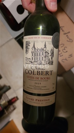 Bordeaux Côtes-de-Bourg Château Colbert Prestige 2015