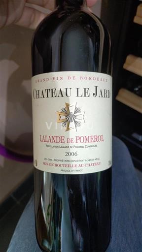 Bordeaux Lalande-de-Pomerol Château Le Jard 2006