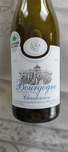 Viner Blanc sec La Cave des Vignerons de Buxy 2023 Frankrike Burgund AOC
