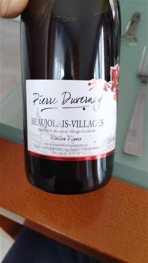 Beaujolais Beaujolais Village Pierre Duvernay Vieilles Vignes Nemilésimat