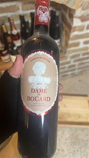 Bordeaux Montagne-Saint-Émilion Coralie de Bou¨ard Dame de Boüard 2019