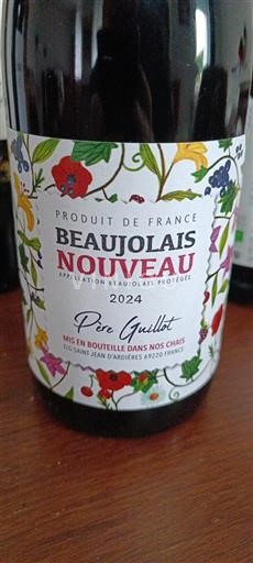 Beaujolais Beaujolais Nouveau Père Guillot 2024