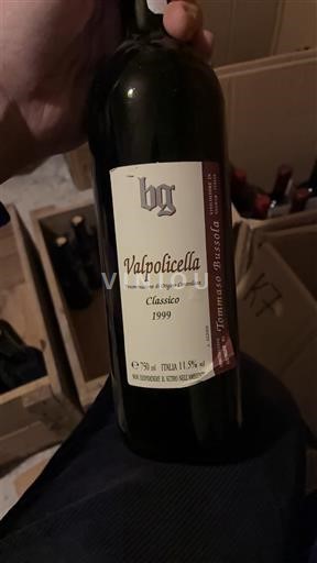 Venetia Valpolicella Tommaso Bussola Classico 1999