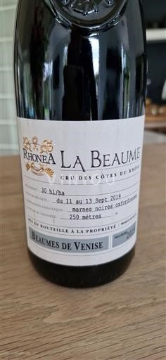 Valea Ronului Beaumes de Venise Rhônea La Beaume 2019