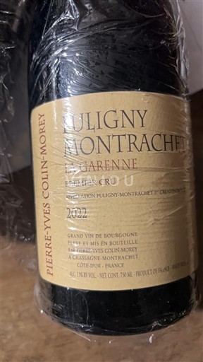 Burgundia Puligny-montrachet Premier Cru Pierre-Yves Colin-Morey La Garenne 2022