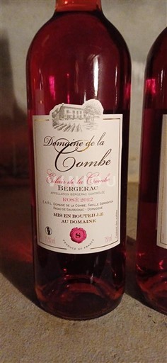 Sud-Vest Bergerac Domaine La Combe Eclat de la Combe 2022