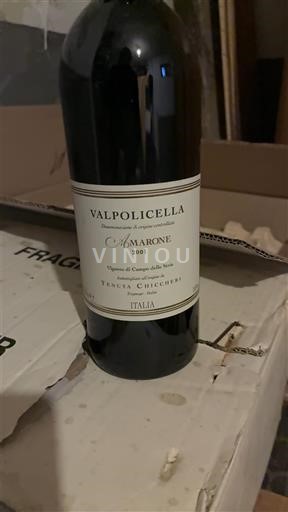 Venetia Amarone della Valpolicella Tenuta Chiccheri Amarone Vigneto di Campo della Sorte 2001