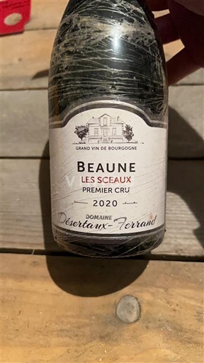 Burgundia Beaune Premier Cru Domaine Désertaux-Ferrand Les Sceaux 2020