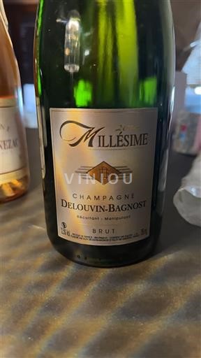 Champaña Champán Delouvin-Bagnost Millésime 2017