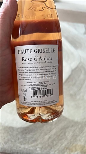 Valea Loarei Rosé-d'Anjou Haute Griselle Nemilésimat