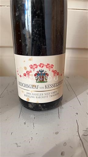 Mosela Reichsgraf von Kesselstatt Kaseler Nies'chen Riesling Kabinett Trocken 2004