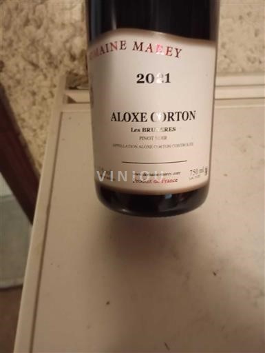 Burgundia Aloxe-Corton Domaine Marey Les Brûlères 2021