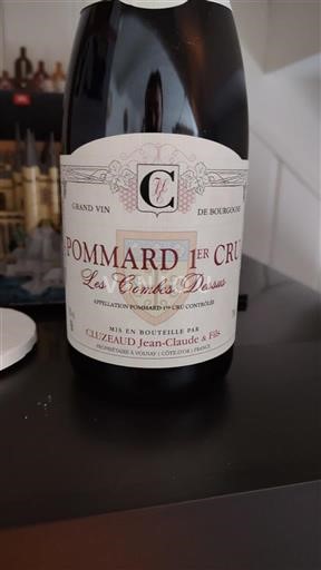 Burgundia Pommard Premier Cru Cluzeaud Jean-Claude & Fils Les Combes Dessus 2017