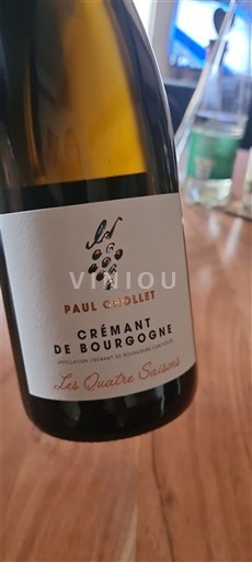 Бургундія Крémant-де-бургонь Paul Chollet Les Quatre Saisons Без вінтажу