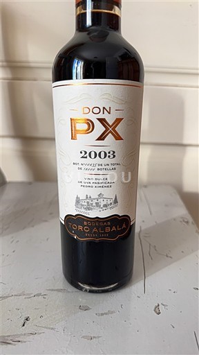 Andaluzia Montilla-moriles Bodegas Toro Albalá Don PX 2003
