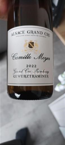Alsace Määrittelemätön Grand Cru Camille Meyer Gewurztraminer 2022