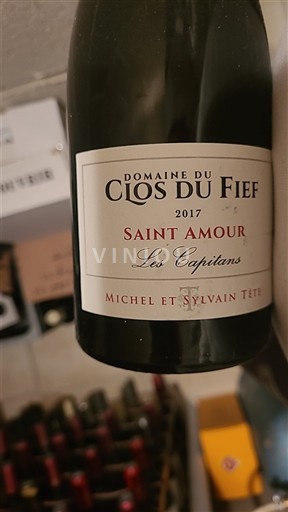 Beaujolais Saint-Amour Domaine Clos du Fief Les Capitans 2017