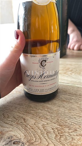 Valea Ronului Crozes-Hermitage Cave des Clairmonts Nemilésimat