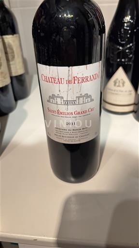 Bordeaux Saint-Émilion Grand Cru Château Ferrand 2011