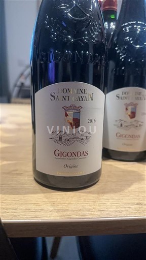Valea Ronului Gigondas Domaine Saint Gayan Origine 2016