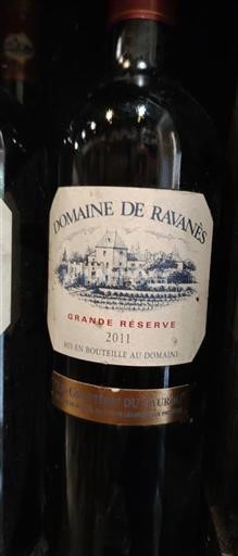Languedoc și Roussillon Dealurile Murviel. Domaine Ravanès Grande Réserve 2011