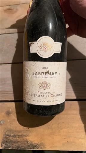Burgundia Santenay Château La Chaume 2018