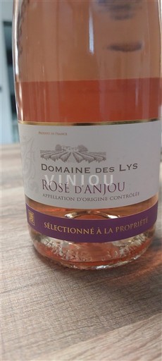Valea Loarei Rosé-d'Anjou Domaine Lys Nemilésimat