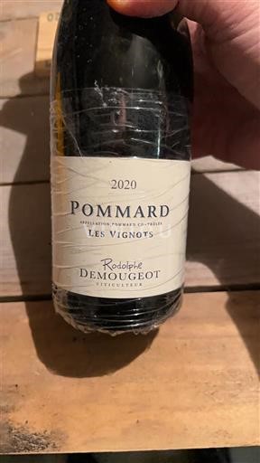 Bourgondië Pommard Rodolphe Demougeot Les Vignots 2020