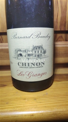 Dolina Loare Chinon Bernard Baudry Les Granges Non Millésimé
