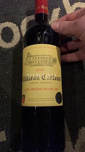Bordeaux Saint-Émilion Grand Cru Grand Cru Château Cateau Côtes Daugay 2022