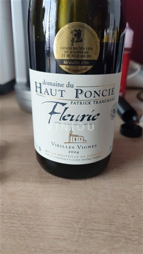 Beaujolais Fleurie Domaine Haut Poncé Vieilles Vignes 2024