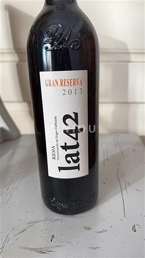 La Rioja Rioja Lat42 Gran Reserva 2013