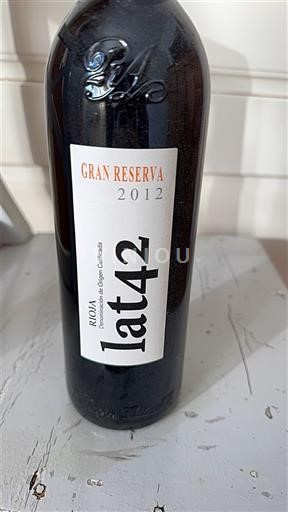 La Rioja Rioja Lat42 Gran Reserva 2012