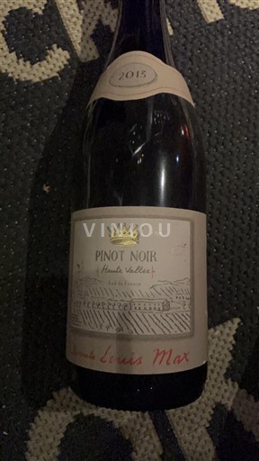 Burgundia Louis Max Pinot Noir Hautes Vignes 2013