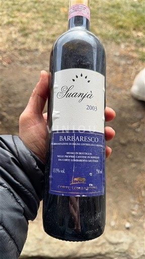 Piemonte Barbaresco Corte Lobra Suanjà 2003