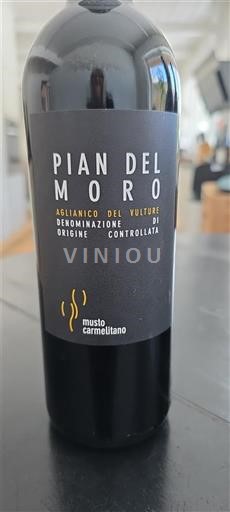 Basilicata Aglianico del Vulture Musto Carmelitano Pian del Moro Nemilésimat