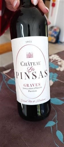 Bordeaux Graves Château Les Pinsas 2022