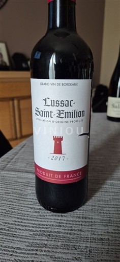 Bordeaux Lussac-saint-émilion Amand chaperon 2017