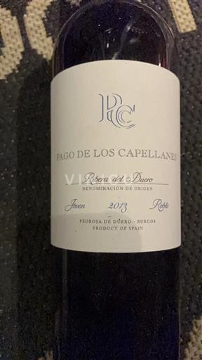 Castilia și León Ribera del Duero Pago de los Capellanes Joven 2013