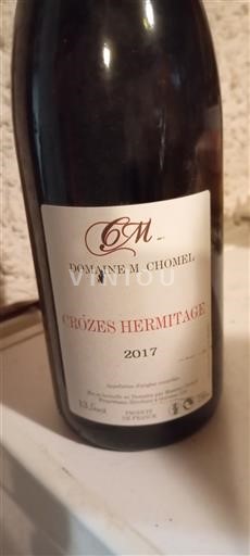 Rona dolina Crozes-hermitage Domaine M. Chomel 2017