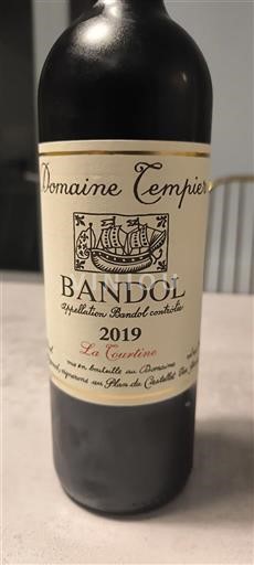 Provence Bandol Domaine Tempier La Courtine 2019