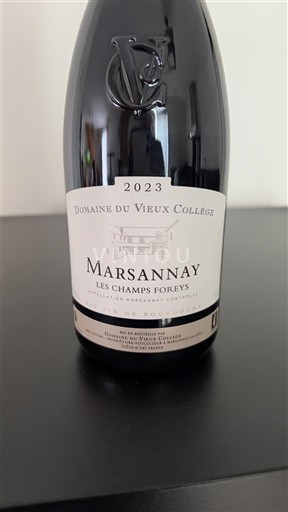 Burgundia Marsannay Domaine Vieux Collège Les Champs Foreys 2023
