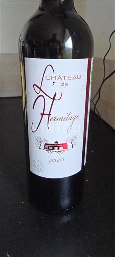 Burdeos Bordeaux superior Château L'Hermitage 2020