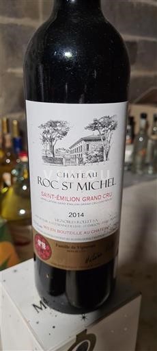 Bordeaux Saint-Émilion Grand Cru Grand Cru Château Roc St Michel 2014