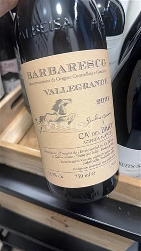 Piemonte Barbaresco Ca' del Baio Vallegrande 2021