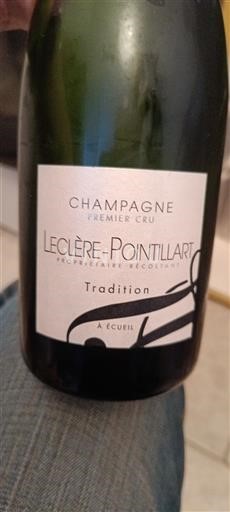 Champaña No especificado Leclère-Pointillart Tradition Sin añada